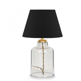 Opviq AYD-2779 Lámpara de Mesa Negra